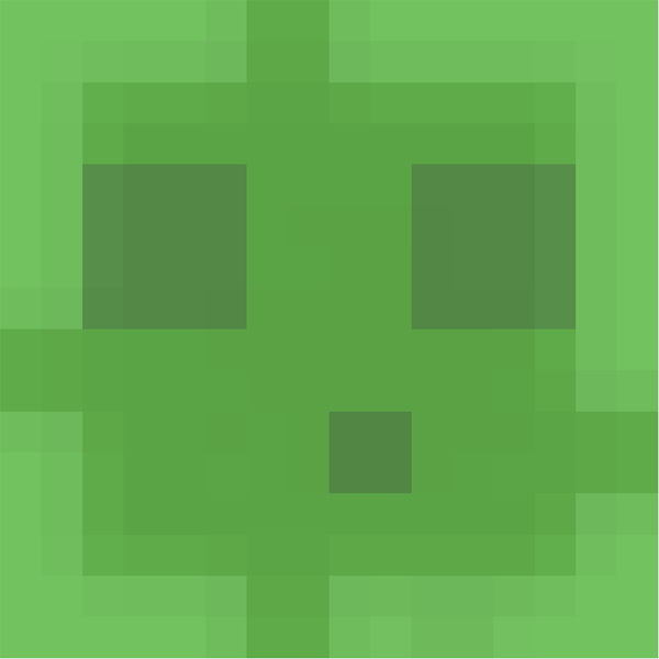 Slime face | Minecraft Faces